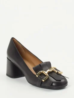 – Blockabsatz-Pumps aus Lammleder*Andrea Puccini Online