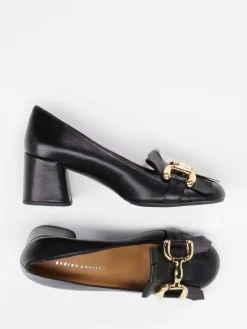 – Blockabsatz-Pumps aus Lammleder*Andrea Puccini Online