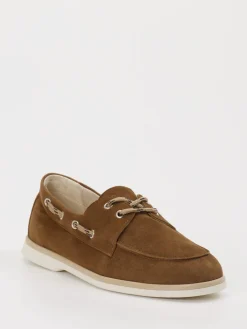 Damen Andrea Puccini – Bootsschuh aus Veloursleder