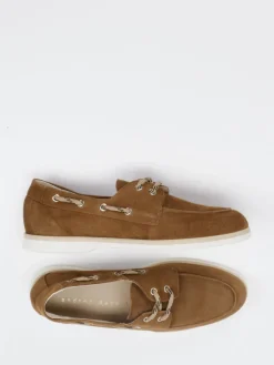 Damen Andrea Puccini – Bootsschuh aus Veloursleder