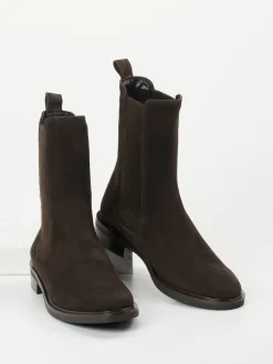 – Chelsea Boots aus Veloursleder Dunkel*Andrea Puccini Clearance