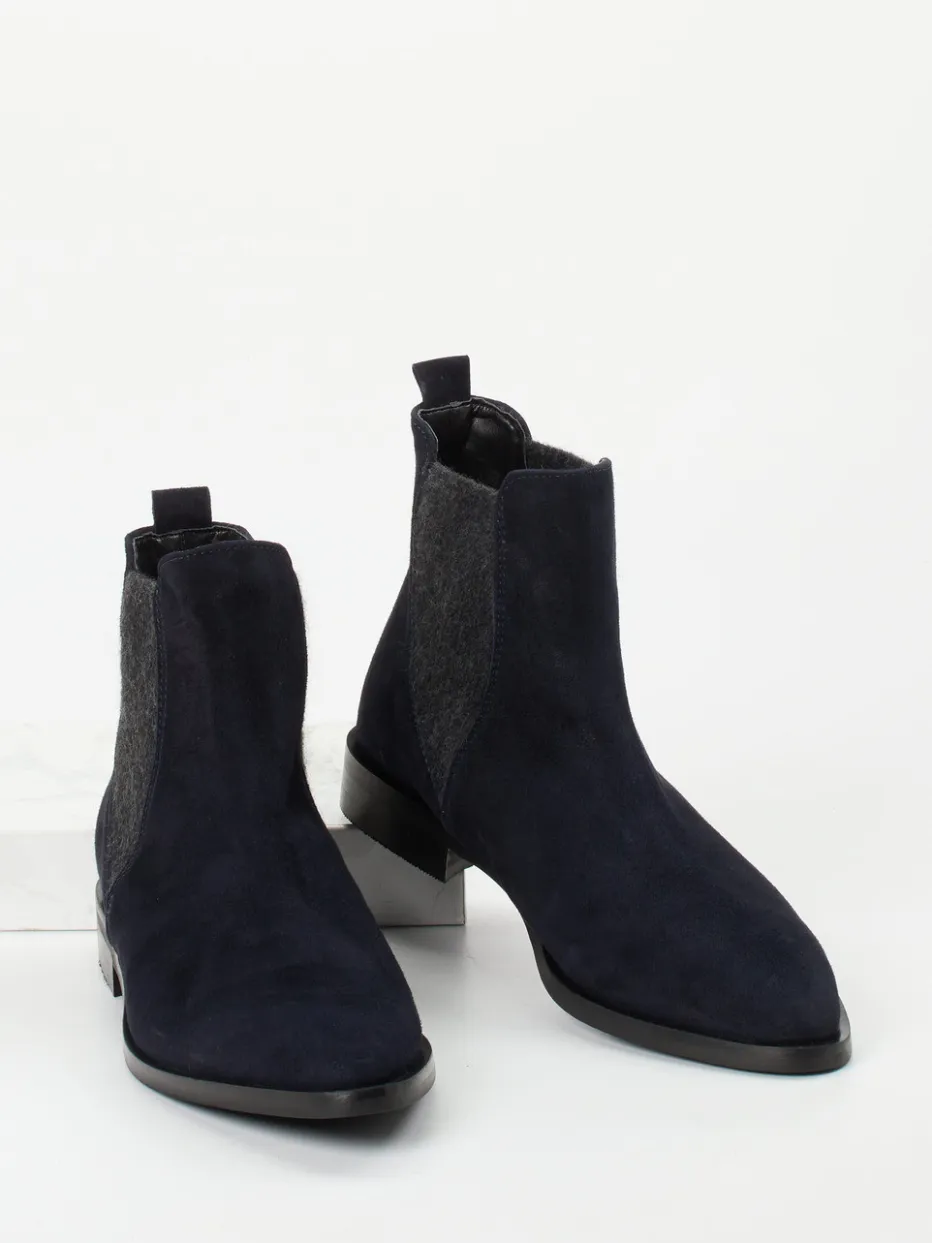 – Chelsea Boots aus Veloursleder dunkel*Andrea Puccini Clearance