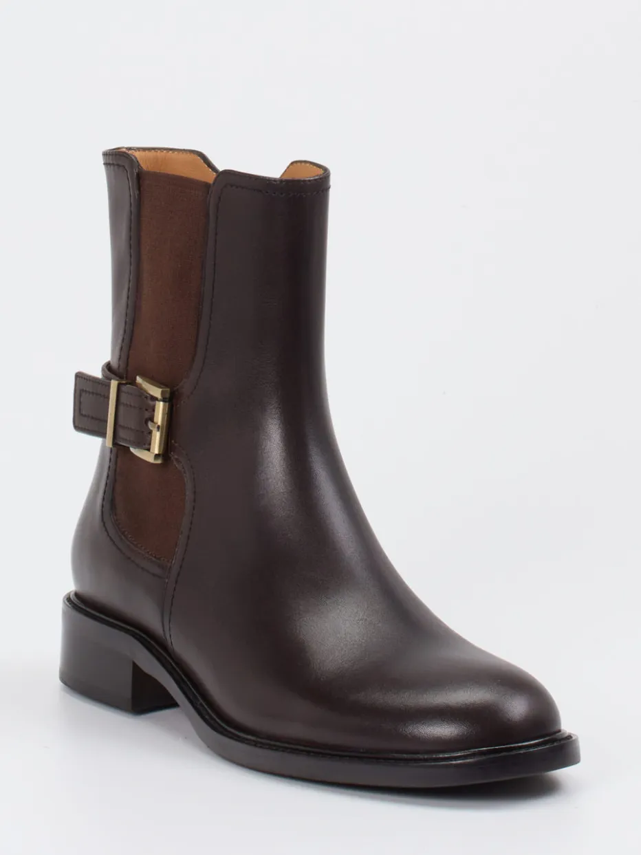 – Chelsea Boots aus Glattleder dunkel*Andrea Puccini Outlet