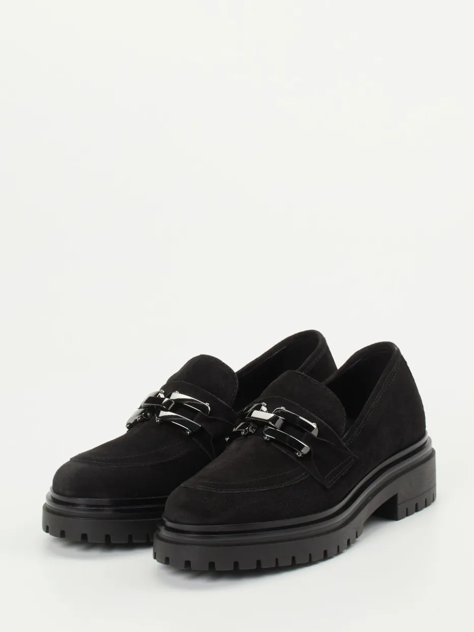 – Chunky Loafer aus Veloursleder*Andrea Puccini