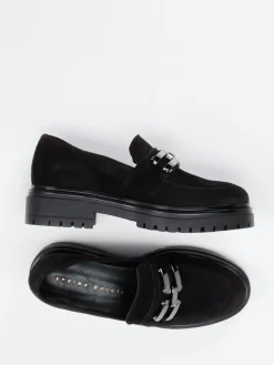 – Chunky Loafer aus Veloursleder*Andrea Puccini