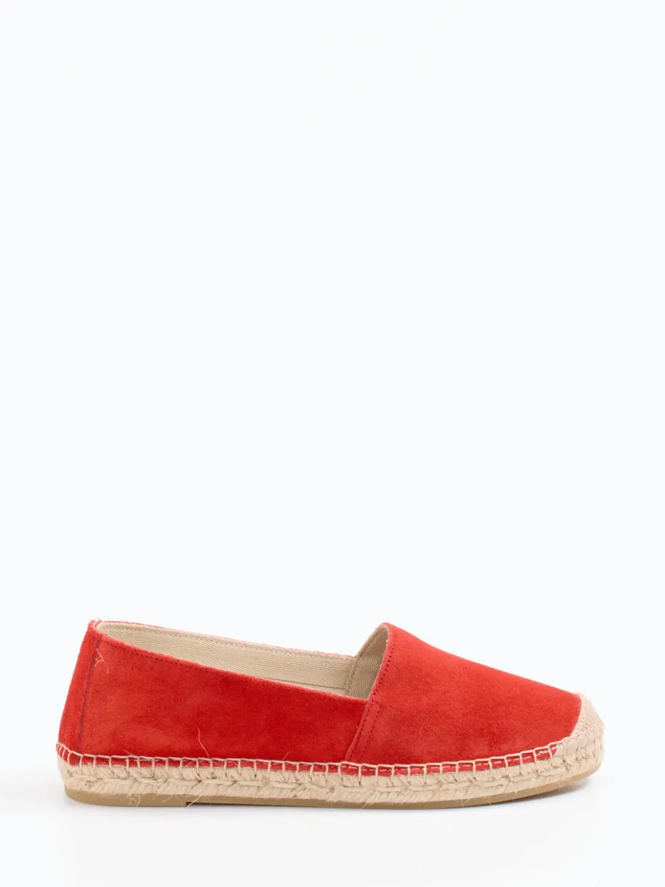 – Espadrilles aus Veloursleder Korall*Andrea Puccini Best