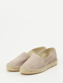 – Espadrilles aus Veloursleder Taupe*Andrea Puccini Outlet
