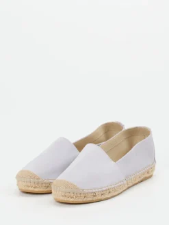 Damen Andrea Puccini – Espadrilles aus Veloursleder Hellflieder