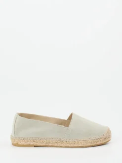 Damen Andrea Puccini – Espadrilles aus Veloursleder mint