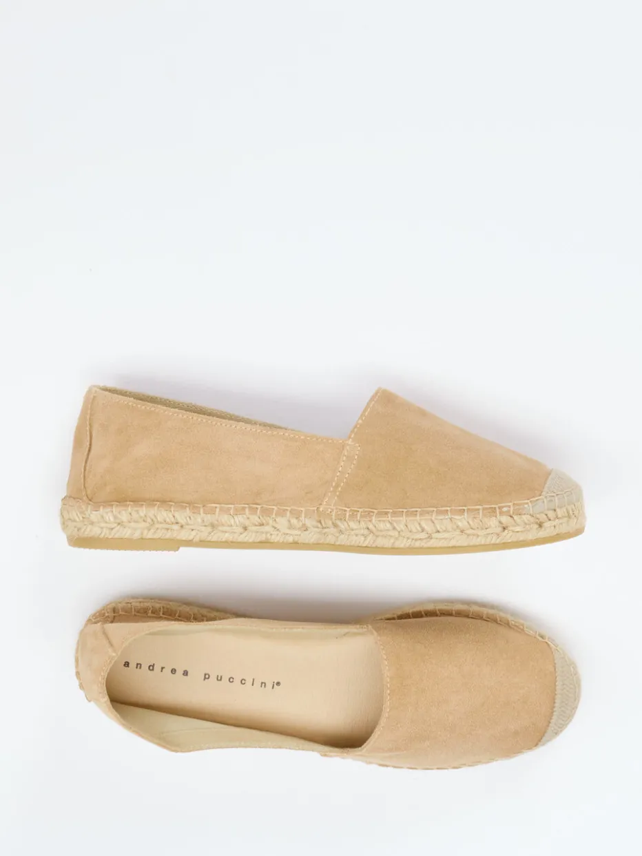 – Espadrilles aus Veloursleder*Andrea Puccini New