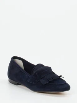 – Fransen-Loafer aus Veloursleder*Andrea Puccini Outlet