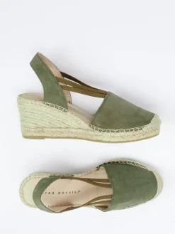 – Keilsandaletten aus Veloursleder*Andrea Puccini Online