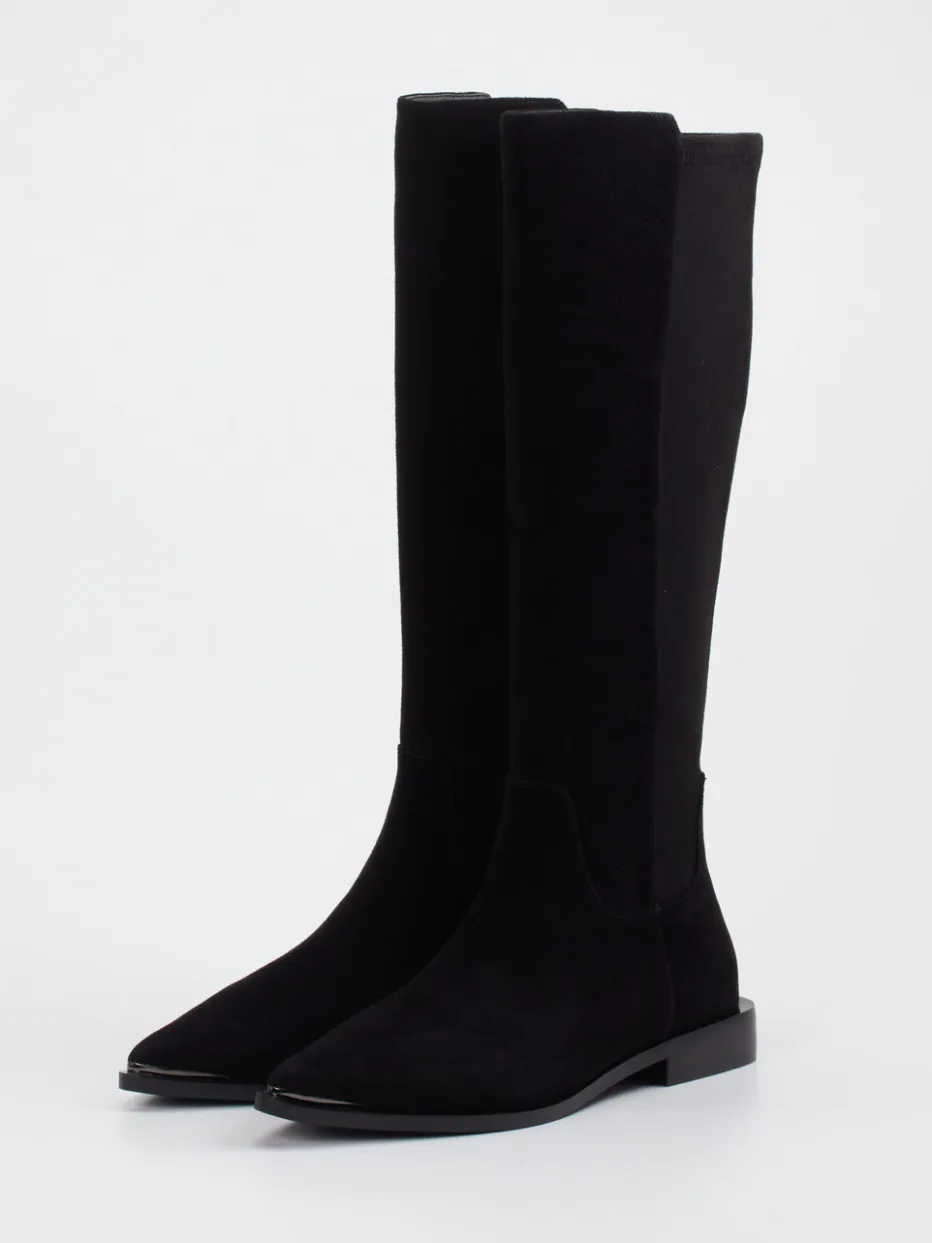 – kniehohe Stiefel aus Veloursleder*Andrea Puccini Hot