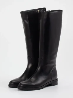 – Kniehohe Stiefel aus Kalbleder*Andrea Puccini Clearance