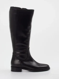 – Kniehohe Stiefel aus Kalbleder*Andrea Puccini Clearance