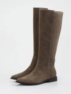 Damen Andrea Puccini – Kniehohe Stiefel aus Veloursleder