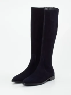 – Kniehohe Stiefel aus Veloursleder*Andrea Puccini Clearance