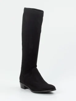 Damen Andrea Puccini – Kniehohe Stiefel aus Stretch-Veloursleder