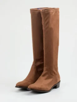 Damen Andrea Puccini – Kniestiefel aus Stretch in