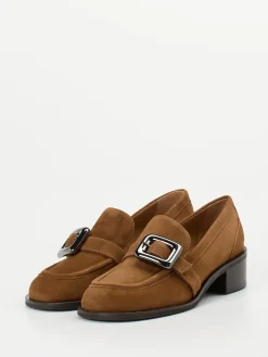 – Loafer aus Veloursleder cognac*Andrea Puccini Clearance