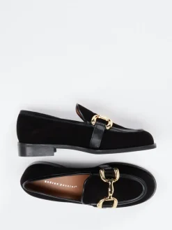 Damen Andrea Puccini – Loafer aus Veloursleder