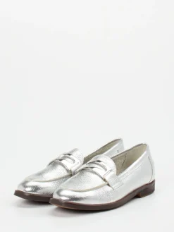 – Loafer aus Metallicleder*Andrea Puccini Outlet