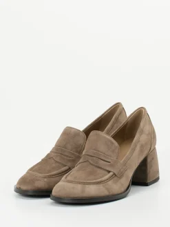 – Loafer aus Veloursleder in Taupe*Andrea Puccini Clearance
