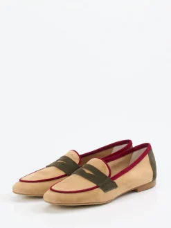 – Loafer aus Veloursleder in*Andrea Puccini Sale