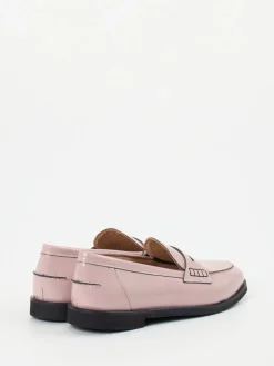 Damen Andrea Puccini – Loafer aus Hochglanzleder in