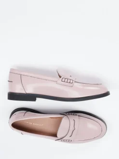 Damen Andrea Puccini – Loafer aus Hochglanzleder in