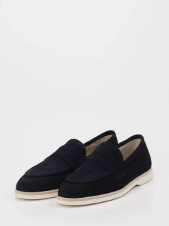 – Loafer aus Veloursleder Dunkel*Andrea Puccini