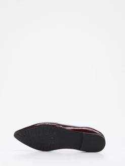 – Loafer aus Lackleder in Bordeaux*Andrea Puccini New