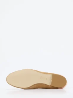 – Loafer aus Veloursleder Sandbeige*Andrea Puccini Outlet