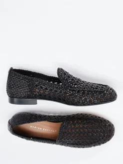 Damen Andrea Puccini – Loafer aus Flechtleder