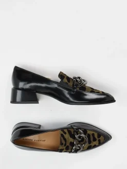 – Loafer aus geprägtem Leder*Andrea Puccini Best