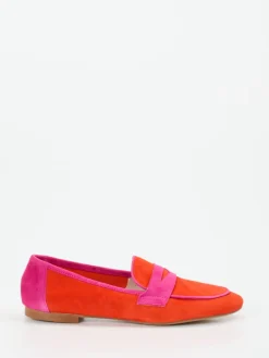 Damen Andrea Puccini – Loafer aus Veloursleder in