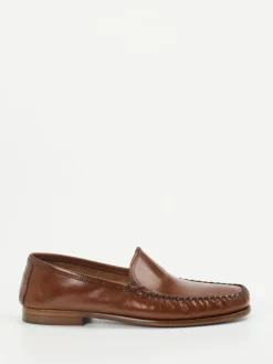 – Loafer aus Büffelleder cognac*Andrea Puccini Sale