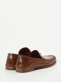 – Loafer aus Büffelleder cognac*Andrea Puccini Sale