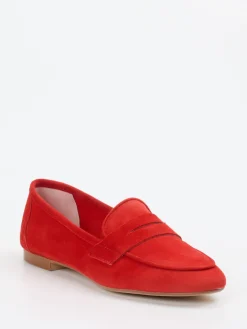 Damen Andrea Puccini – Loafer aus Veloursleder in