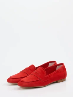 Damen Andrea Puccini – Loafer aus Veloursleder in