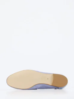 Damen Andrea Puccini – Loafer aus Veloursleder Pastell