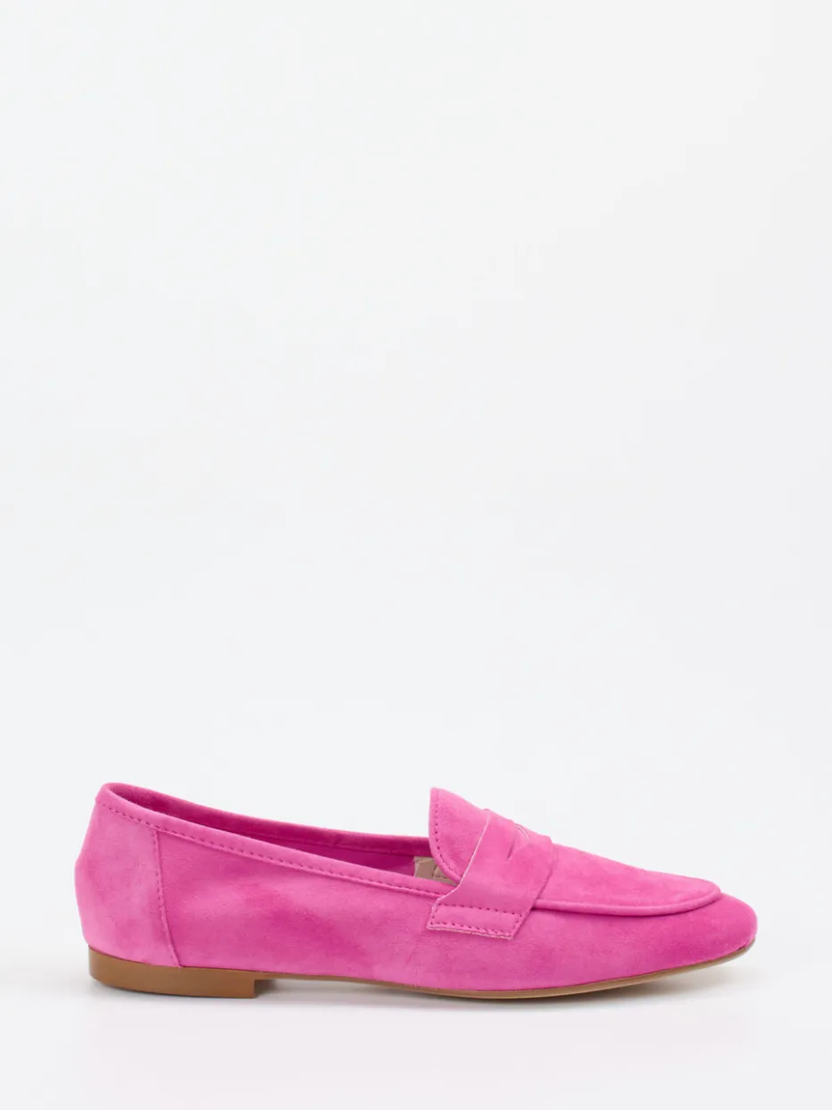 Damen Andrea Puccini – Loafer aus Veloursleder