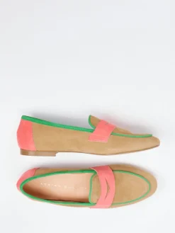 – Loafer aus Veloursleder Cognac*Andrea Puccini New