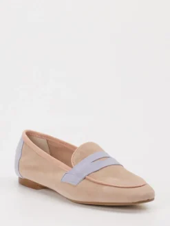 – Loafer aus Veloursleder in Pastell*Andrea Puccini Clearance