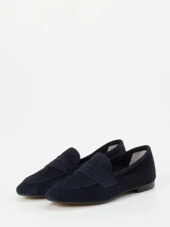 – Loafer aus Veloursleder Dunkel*Andrea Puccini Hot