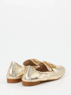 – Loafer aus Metallicleder farben*Andrea Puccini New