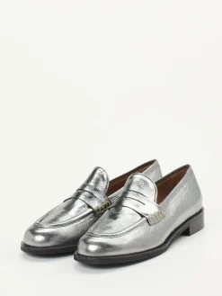 – Loafer aus Metallicleder*Andrea Puccini Outlet
