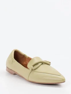 Damen Andrea Puccini – Loafer aus Lammleder in Pastell
