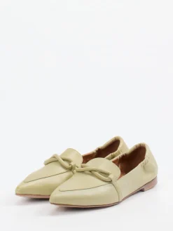 Damen Andrea Puccini – Loafer aus Lammleder in Pastell