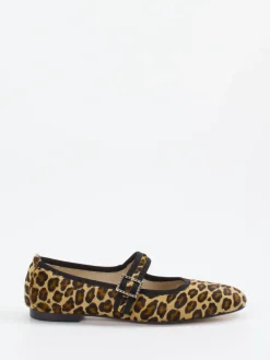 – Mary Janes aus Kalbleder im Leoprint*Andrea Puccini Discount